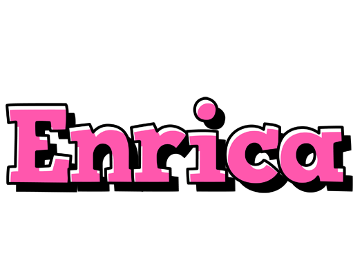 Enrica girlish logo