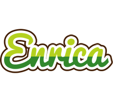 Enrica golfing logo