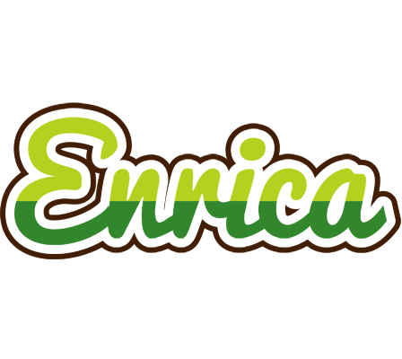 Enrica golfing logo