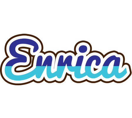 Enrica raining logo