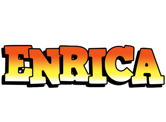 Enrica sunset logo