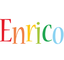 Enrico birthday logo