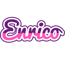 Enrico cheerful logo