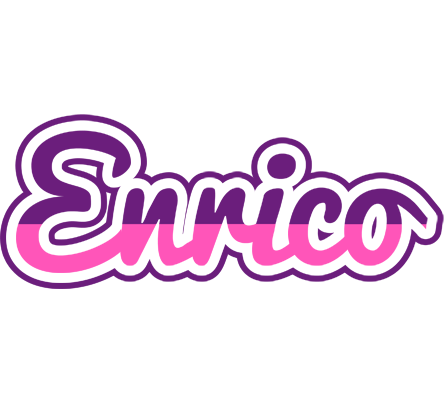 Enrico cheerful logo
