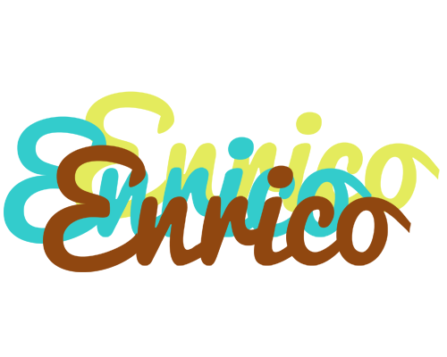 Enrico cupcake logo