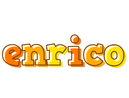 Enrico desert logo
