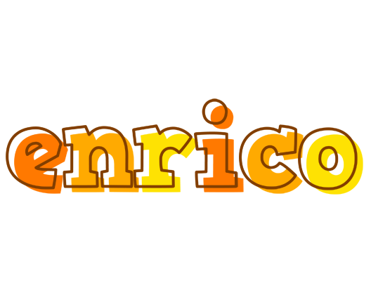 Enrico desert logo