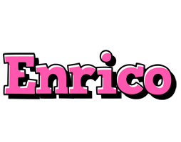 Enrico girlish logo