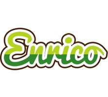 Enrico golfing logo