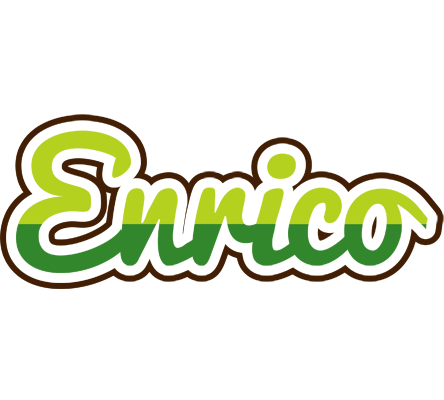 Enrico golfing logo