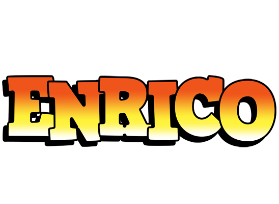 Enrico sunset logo
