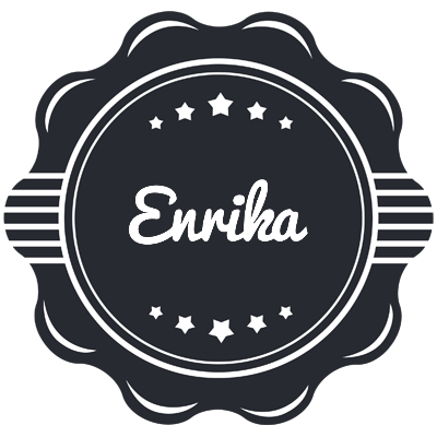 Enrika badge logo