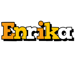 Enrika cartoon logo