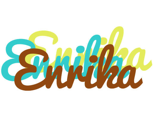 Enrika cupcake logo