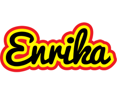 Enrika flaming logo