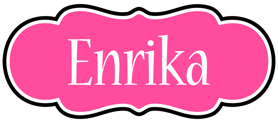 Enrika invitation logo