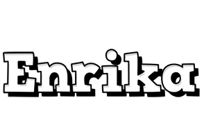 Enrika snowing logo