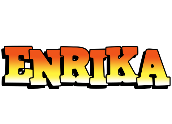 Enrika sunset logo