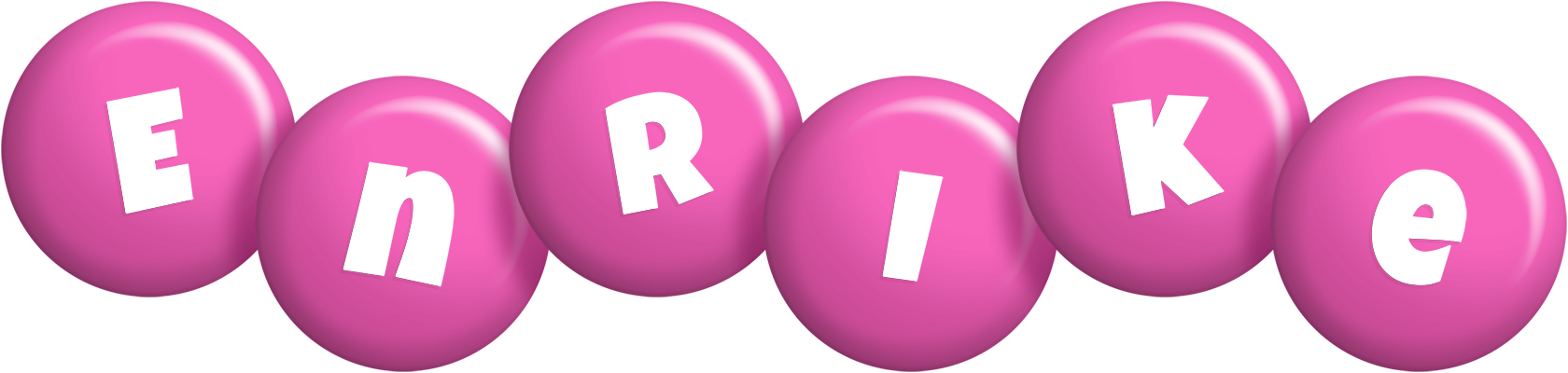 Enrike candy-pink logo