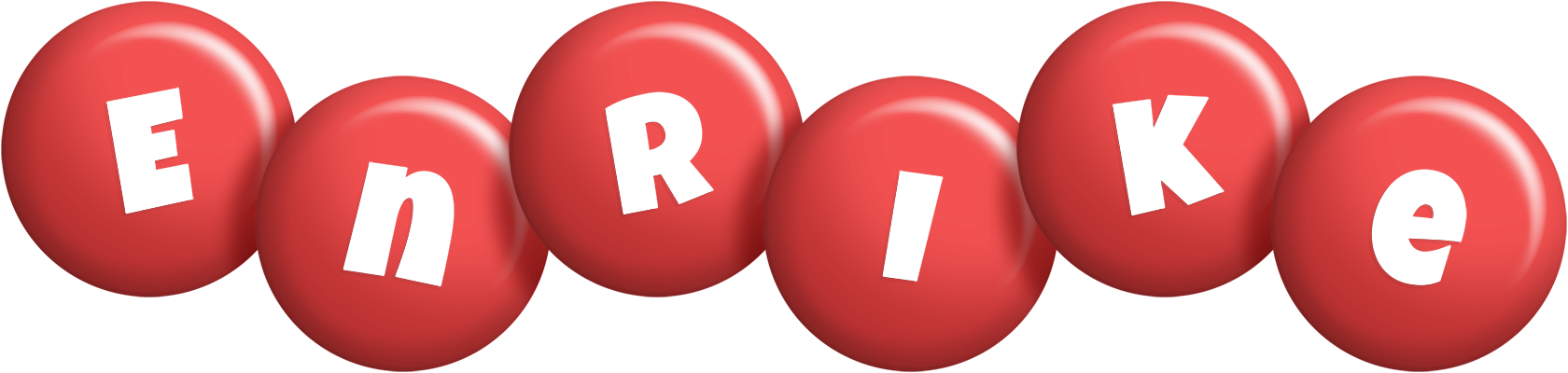 Enrike candy-red logo