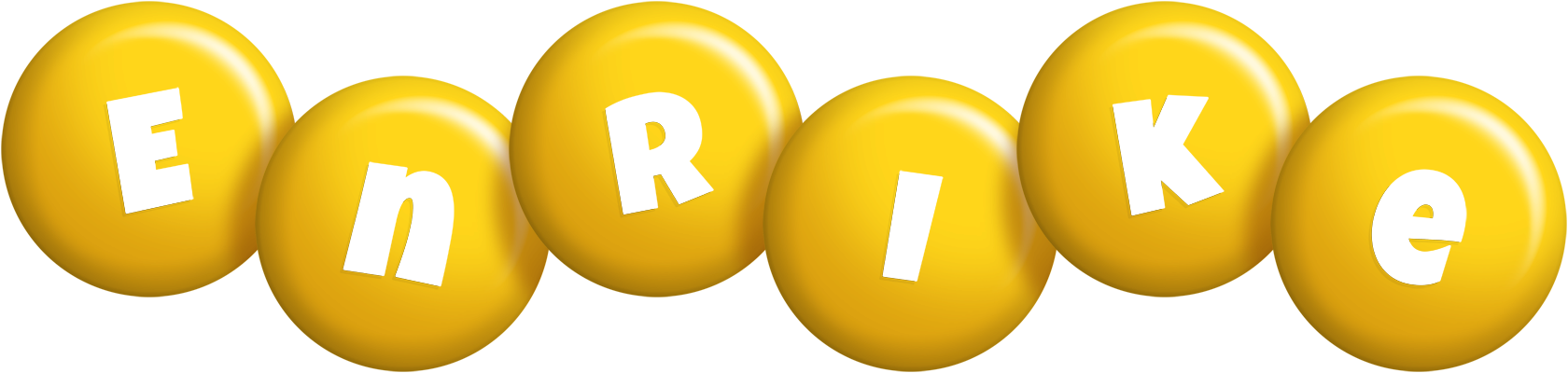 Enrike candy-yellow logo