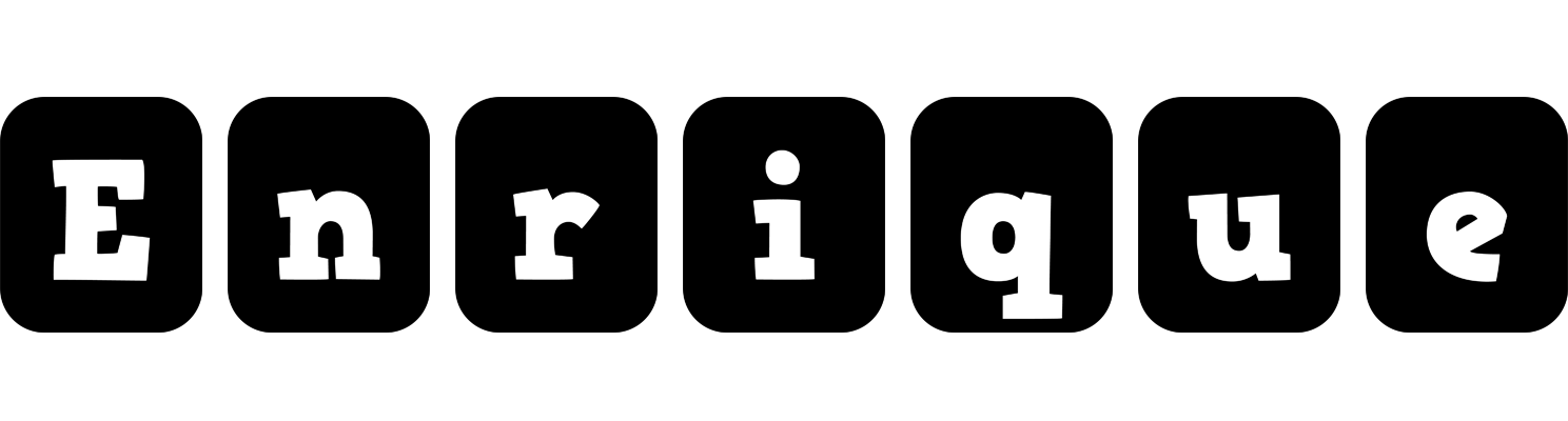 Enrique box logo