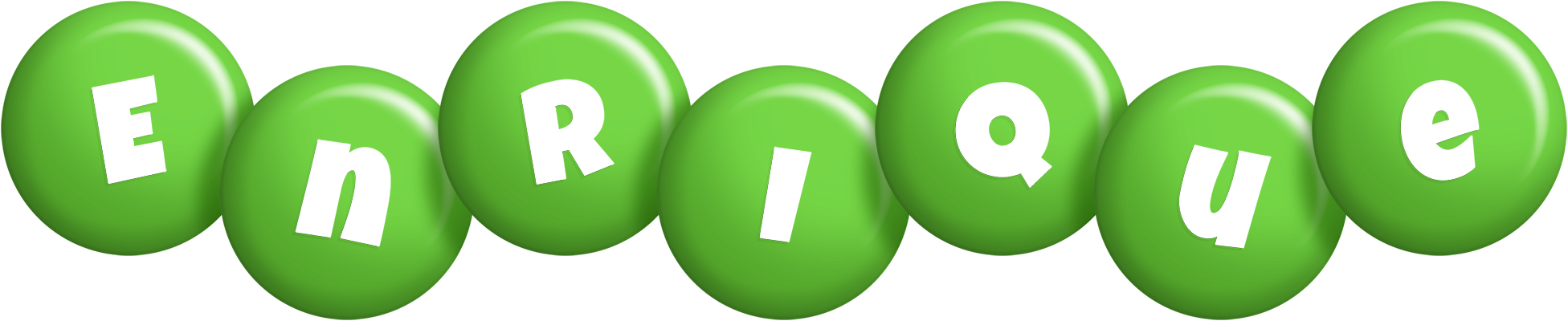 Enrique candy-green logo