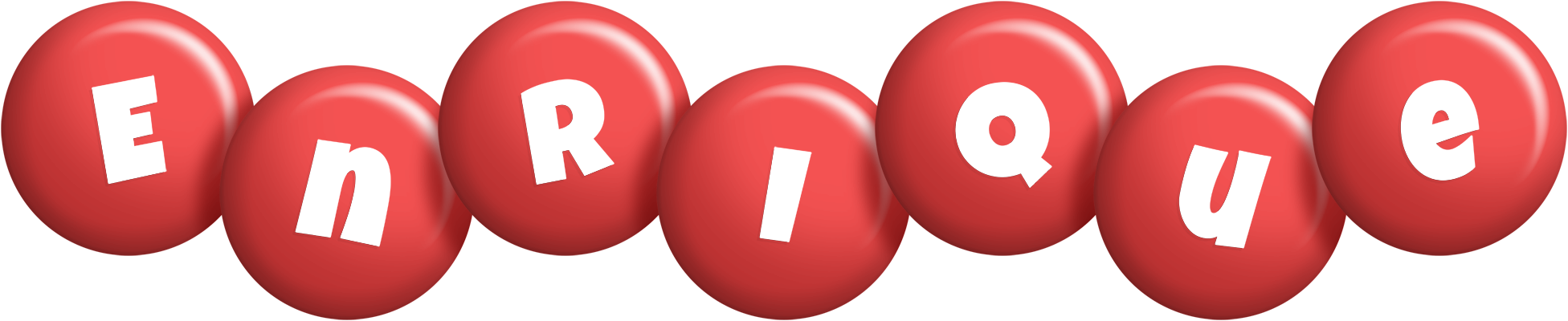 Enrique candy-red logo