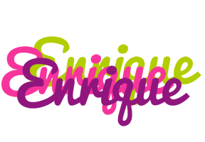 Enrique flowers logo