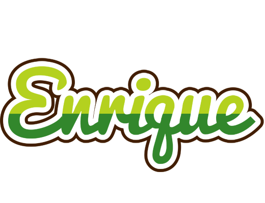 Enrique golfing logo