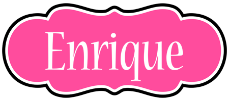 Enrique invitation logo