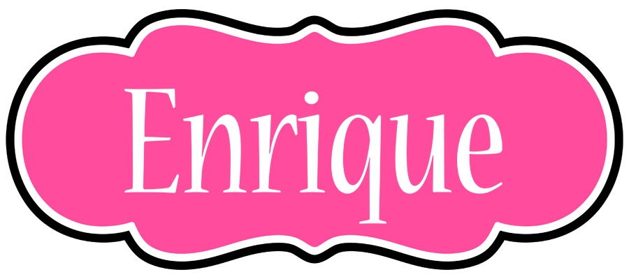 Enrique invitation logo