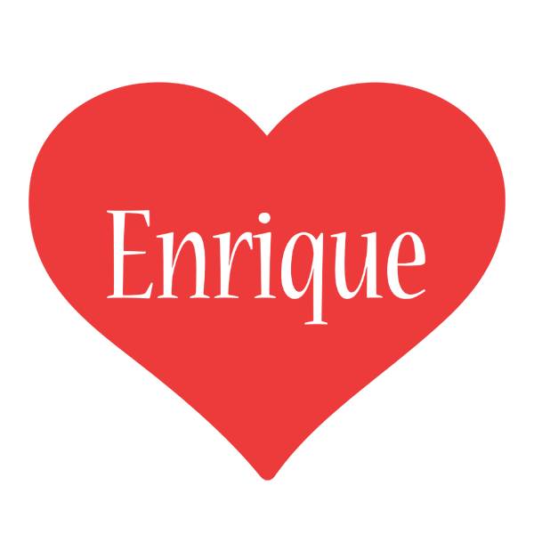 Enrique love logo