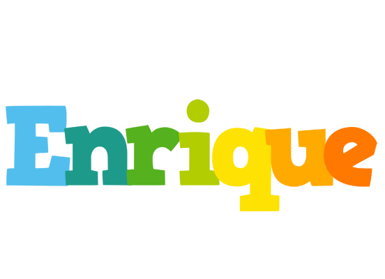 Enrique rainbows logo