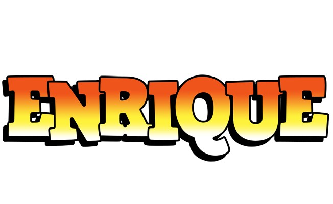 Enrique sunset logo