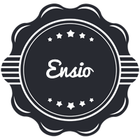 Ensio badge logo