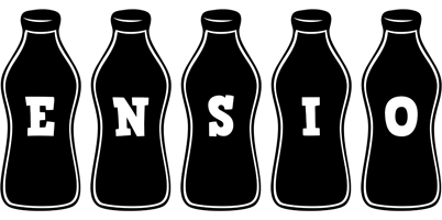 Ensio bottle logo