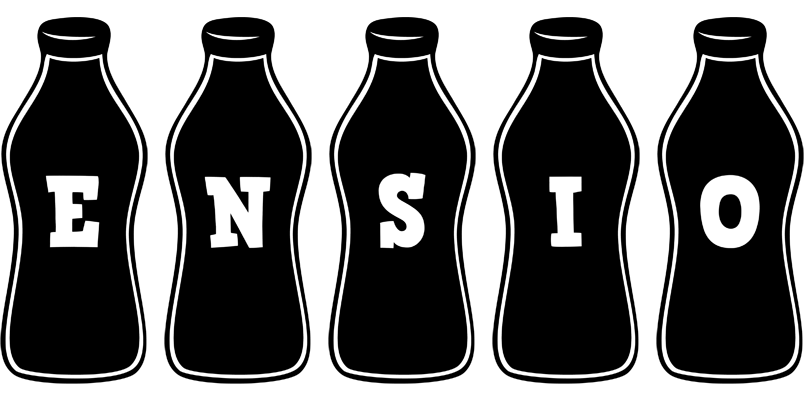 Ensio bottle logo