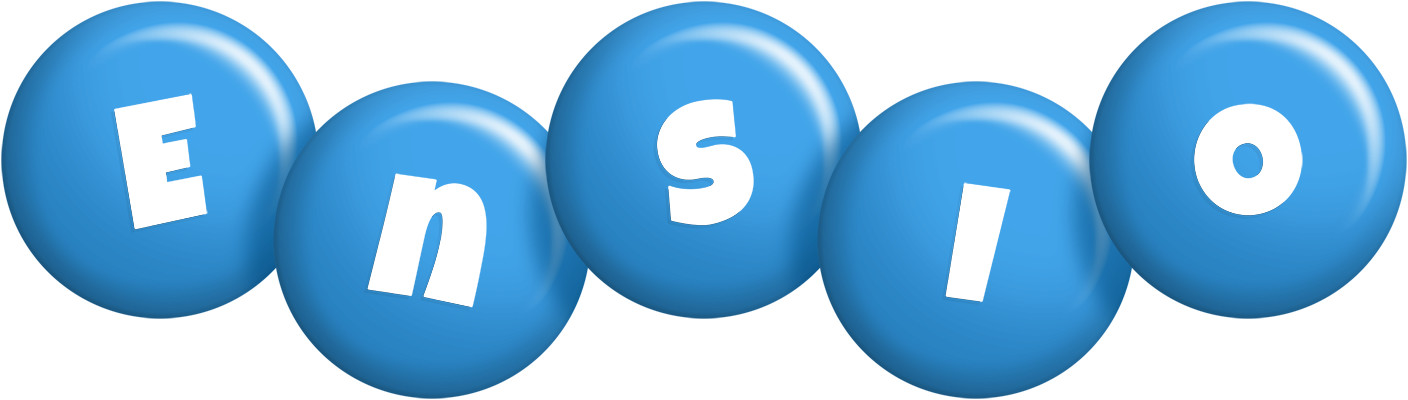Ensio candy-blue logo