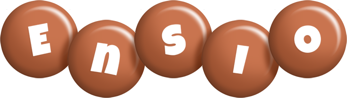 Ensio candy-brown logo