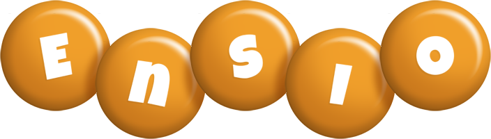 Ensio candy-orange logo