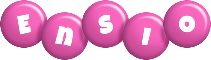 Ensio candy-pink logo