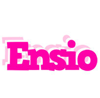 Ensio dancing logo