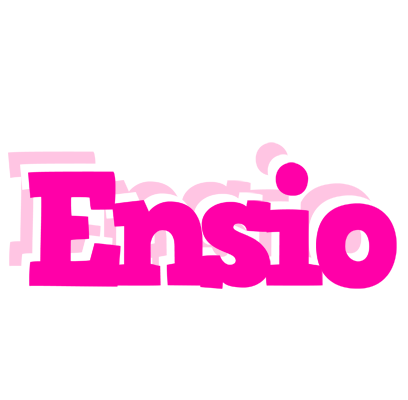 Ensio dancing logo
