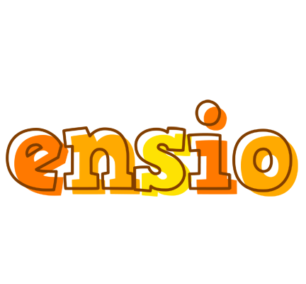Ensio desert logo
