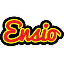 Ensio fireman logo