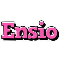 Ensio girlish logo