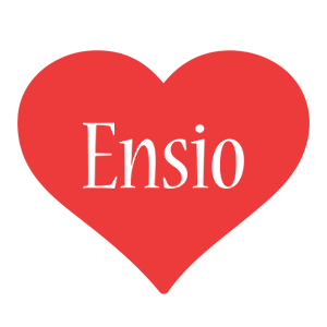 Ensio love logo