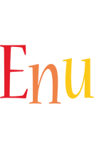 Enu birthday logo