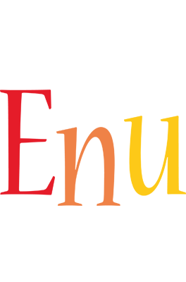 Enu birthday logo